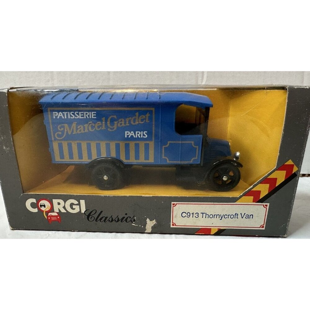 Corgi 1/43 1929 Thornycroft Van RARE Demostratie-auto Heidelberger Issue Collect